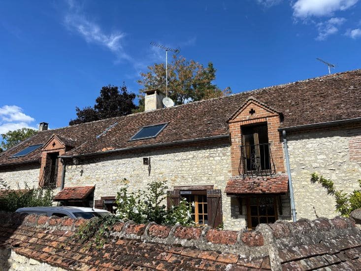 Début du chnatier de rénovation de toiture à Pithiviers